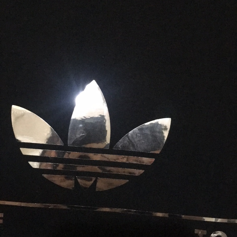 Adidas Originals Men’s Black Mirror Print T Shirt - Picture 4 of 8